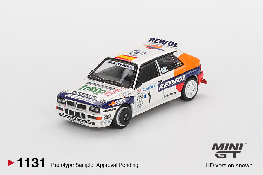 LANCIA DELTA HF INTEGRALE EVOLUZIONE 1 1993 RALLYE MONTECARLO 