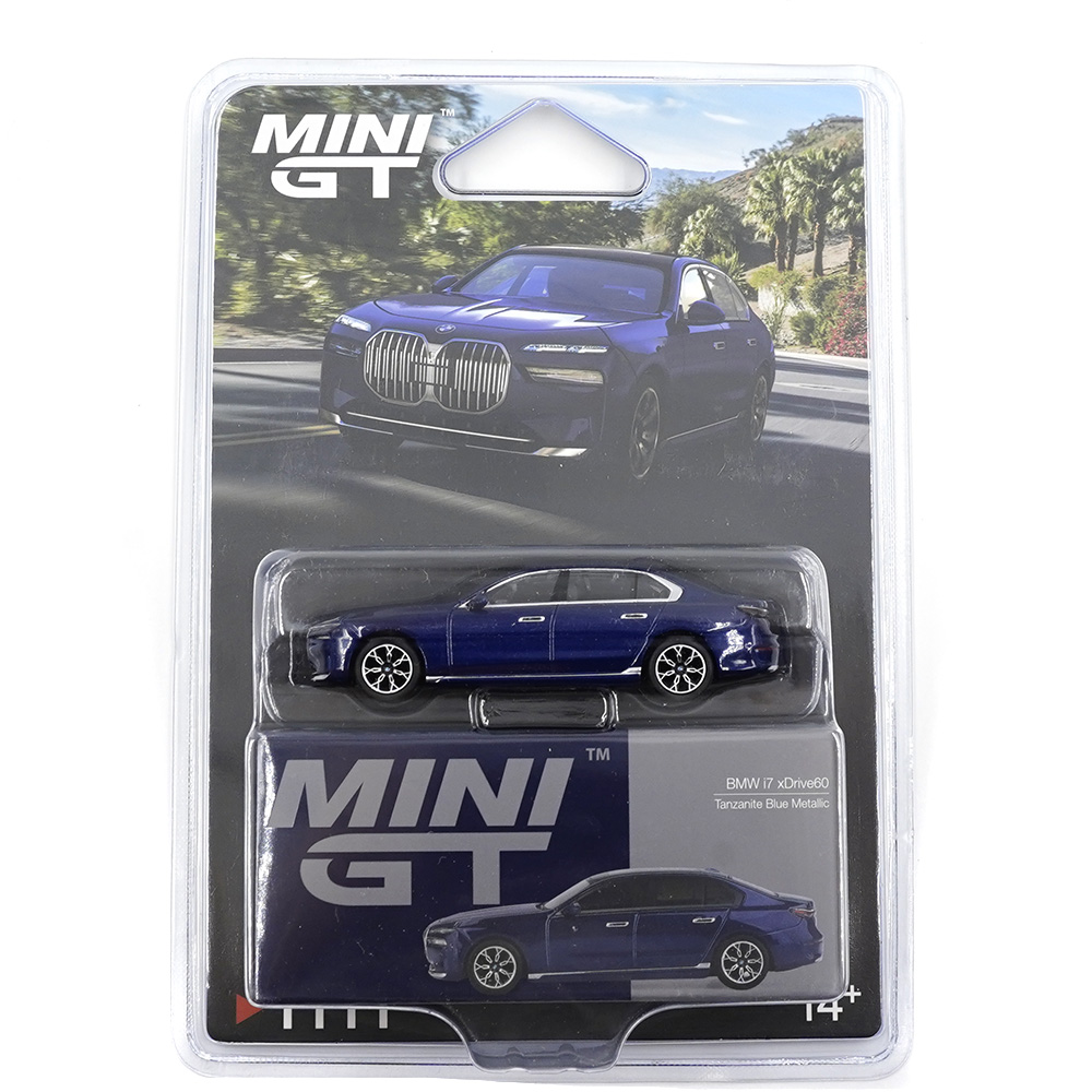BMW I7 XDRIVE60 TANZANITE BLUE METALLIC