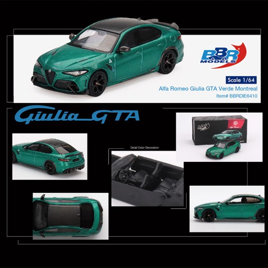 ALFA ROMEO GIULIA GTA VERDE MONTREAL