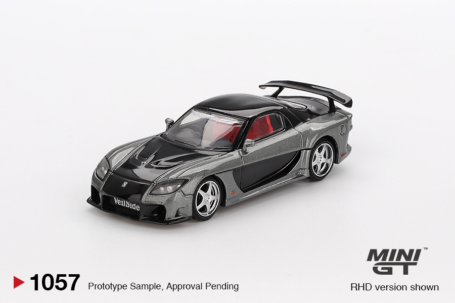 MINI GT MAZDA RX-7 VEILSIDE FORTUNE GREY