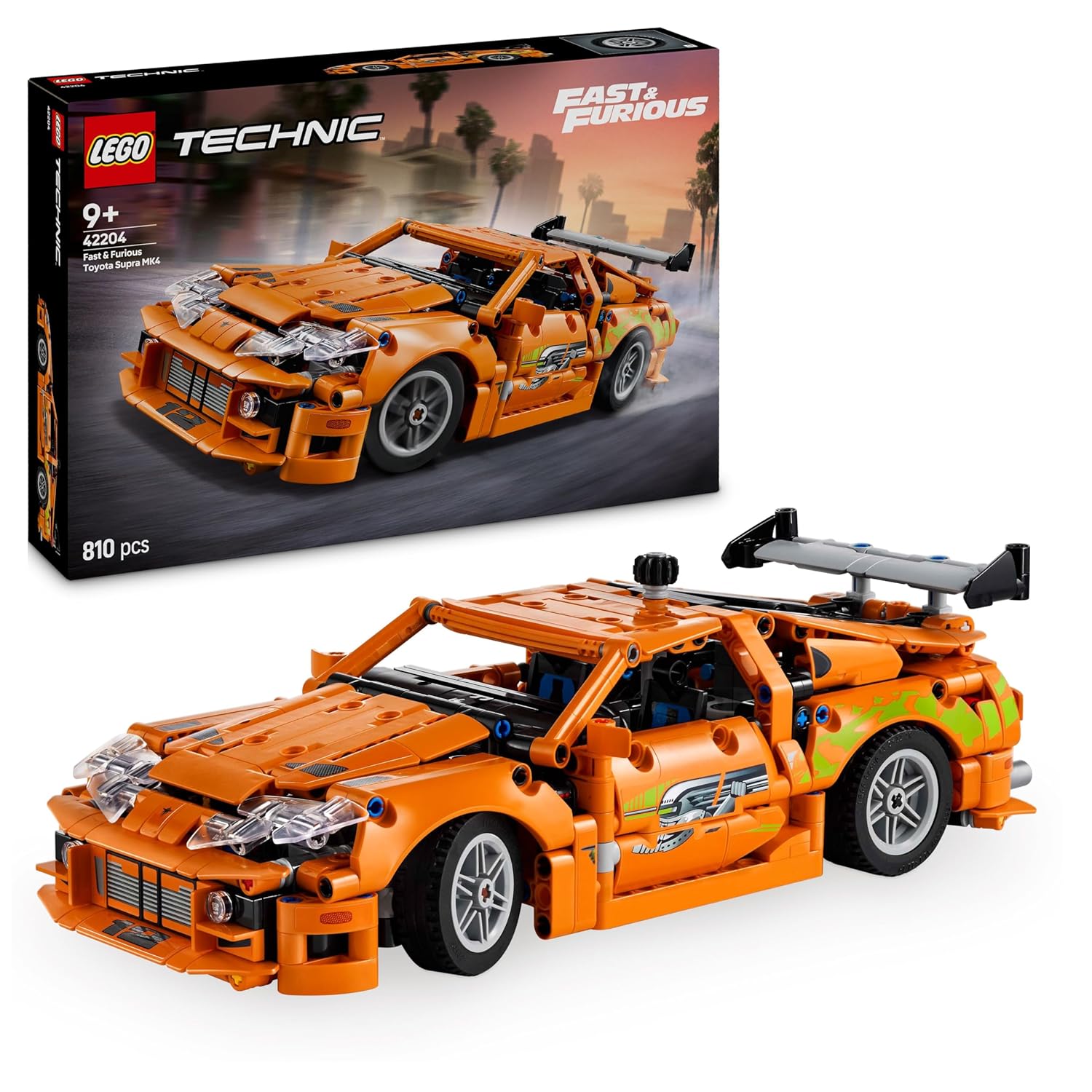 FAST AND FURIOUS TOYOTA SUPRA MK4 TOY CAR MODEL KIT 