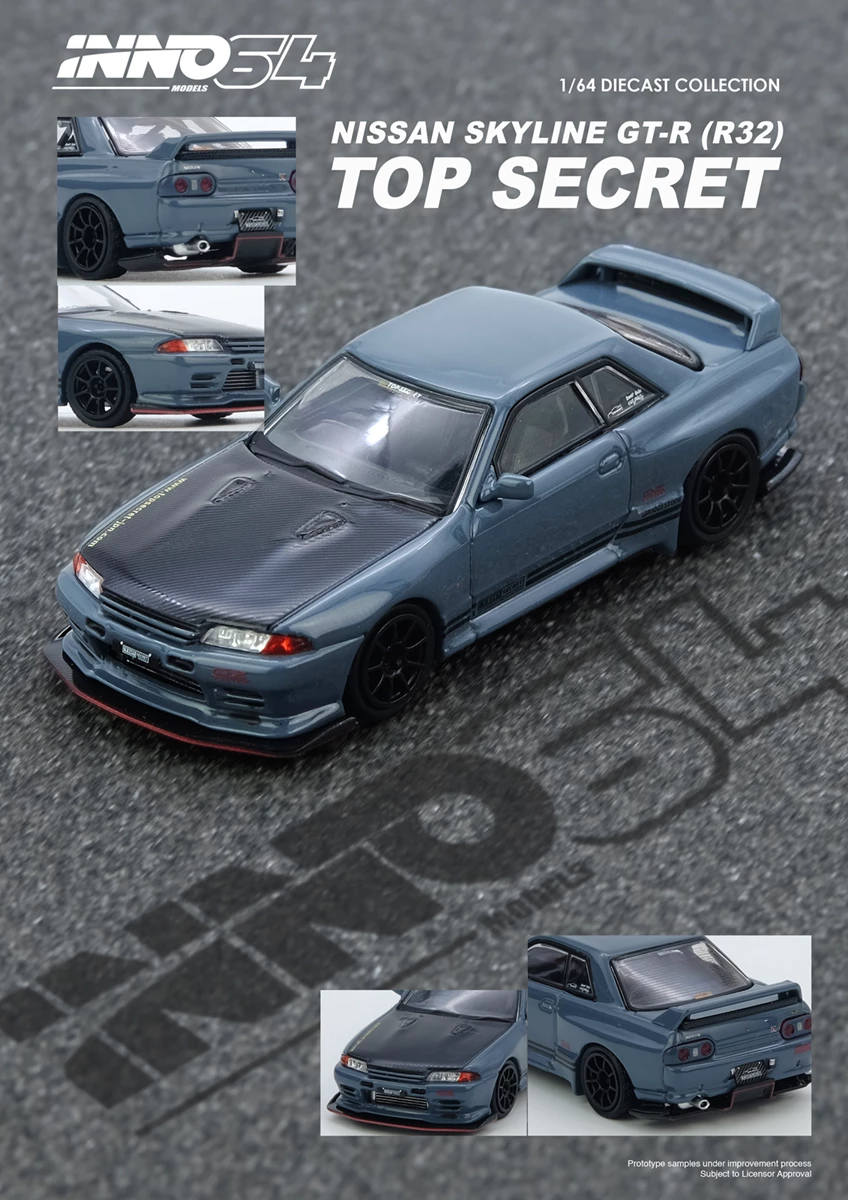 TOP SECRET R32 GTR STEALTH GREY
