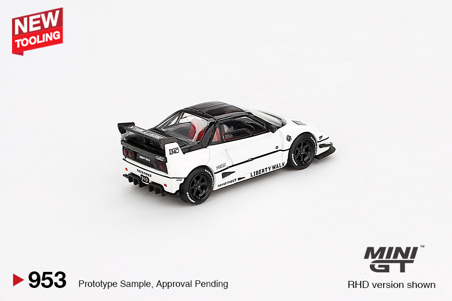 MINI GT MAZDA AZ-1 LIBERTY WALK LB40 WHITE 2024 TOKYO AUTO Salon
