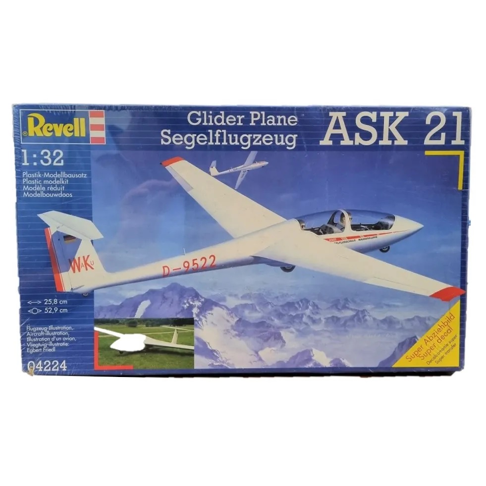 GLIDER PLANE SEGELFUGZEUG ASK 21 - 04224