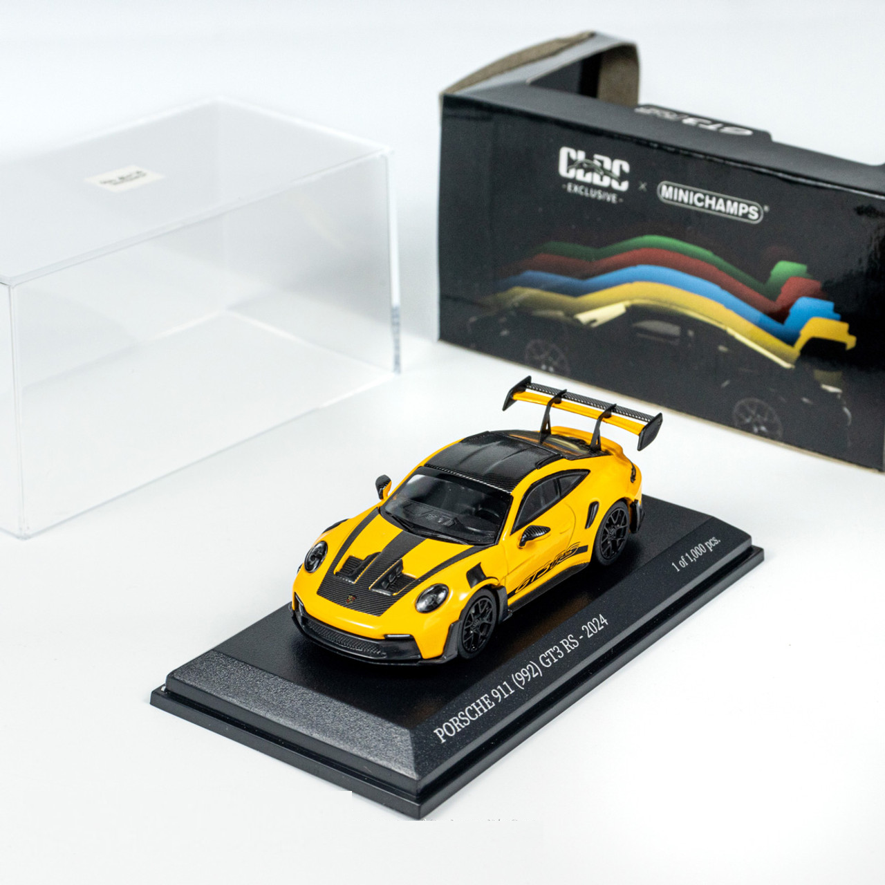 PORSCHE 911 992 GT3 RS 2024 YELLOW W WEISSACH PACKAGE