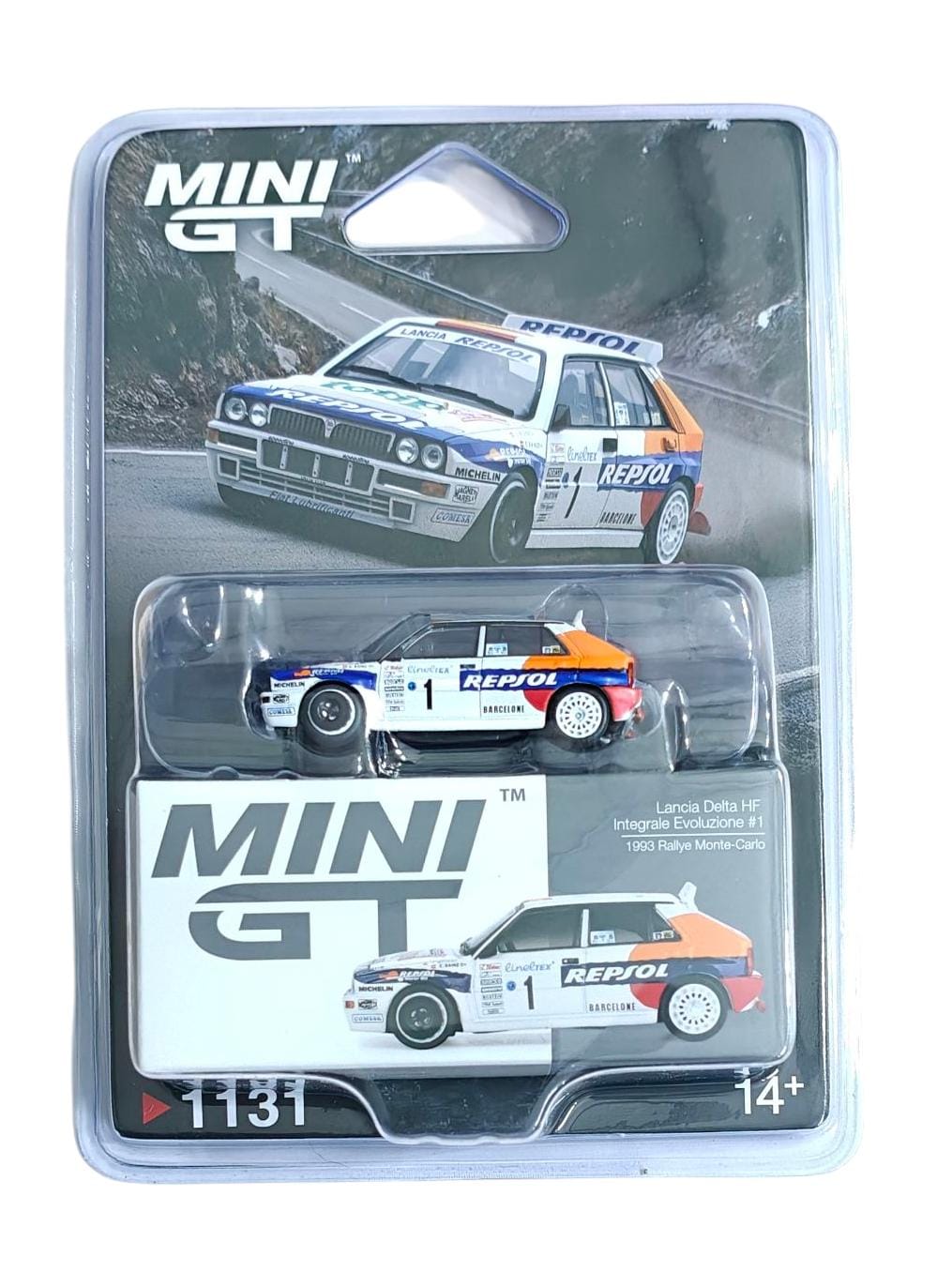LANCIA DELTA HF INTEGRALE EVOLUZIONE 1 1993 RALLYE MONTECARLO 