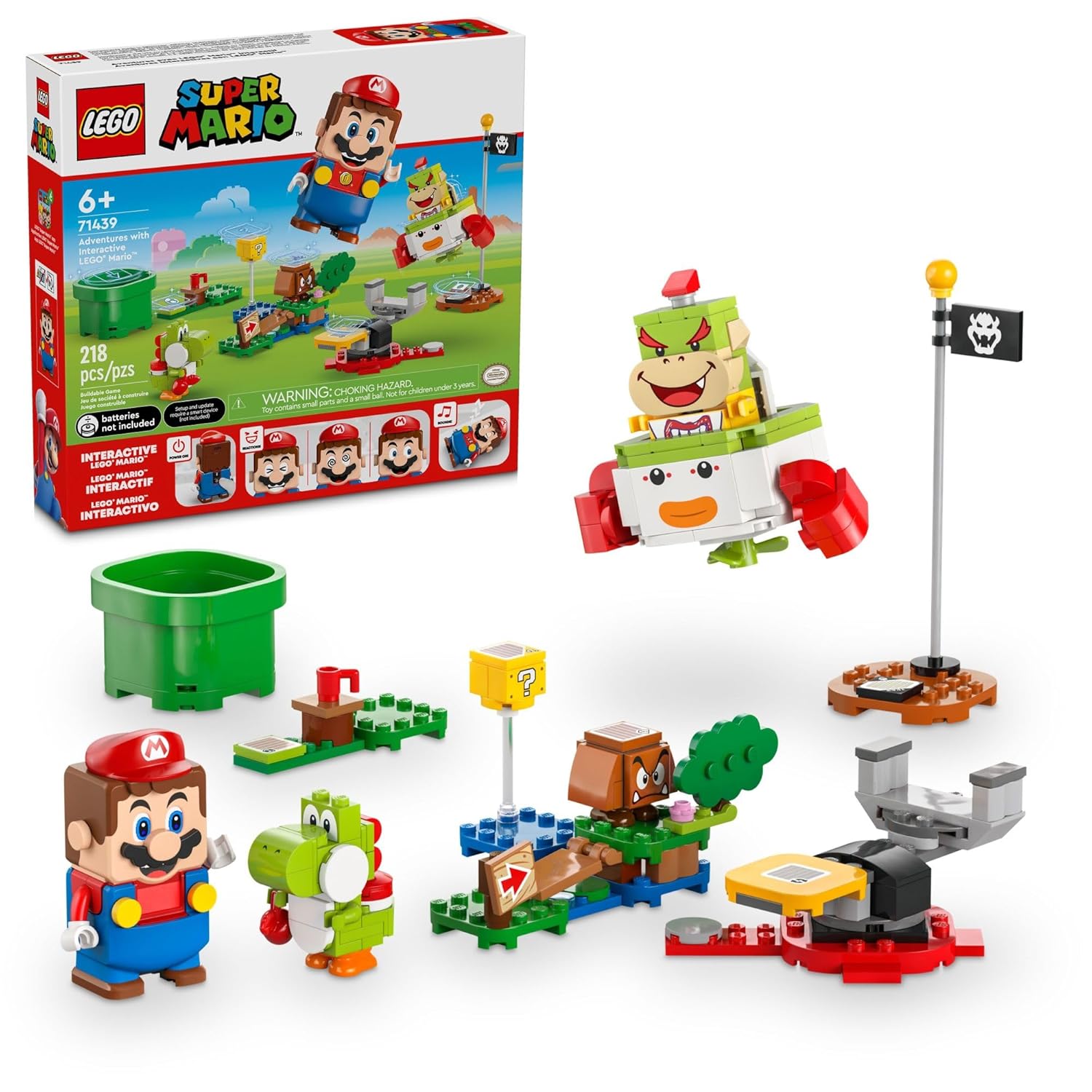 LEGO SUPER MARIO ADVENTURES WITH INTERACTIVE MARIO