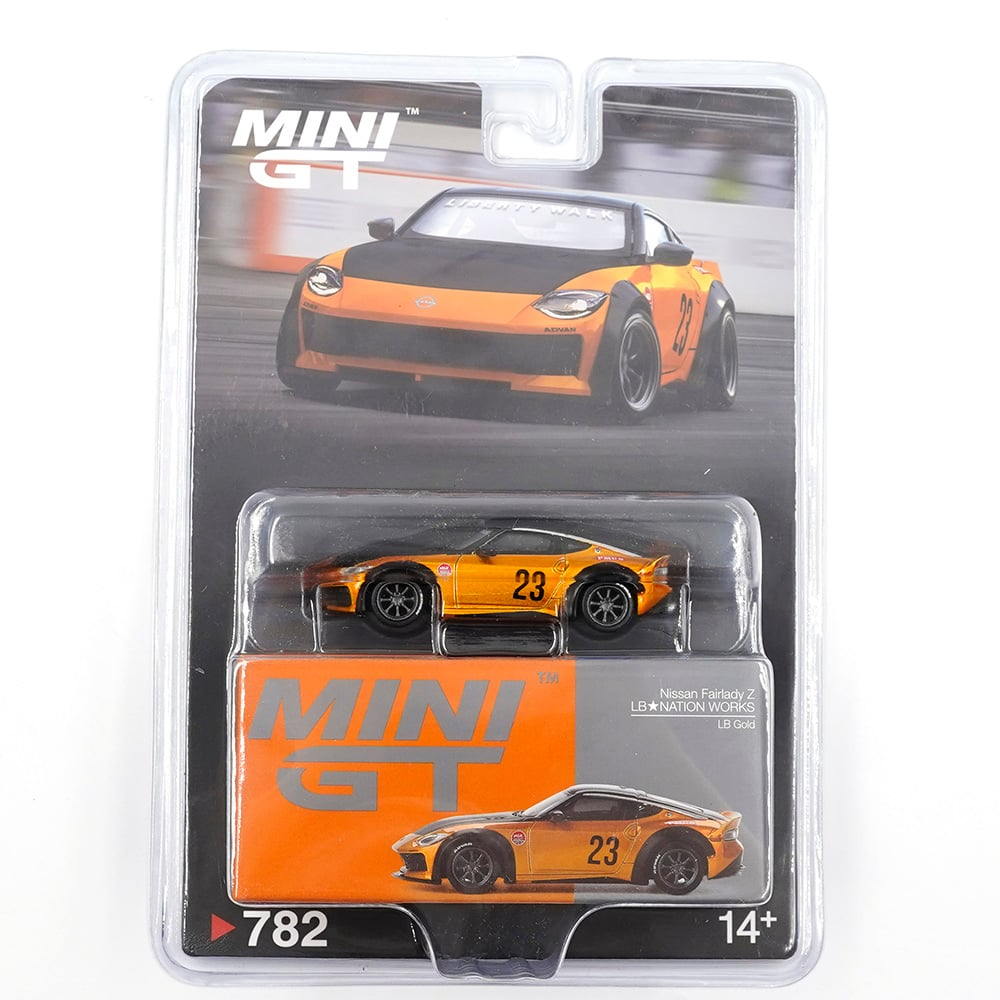 MINI GT NISSAN Z LB NATION WORKS LB GOLD | KarzandDolls