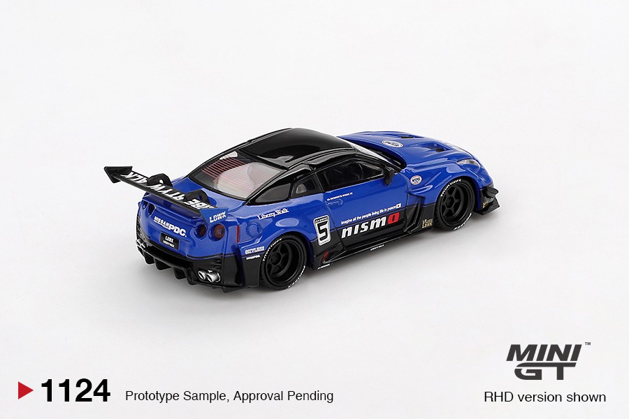 PREORDER LBSILHOUETTE WORKS GT NISSAN 35GTRR VER2 BLUE