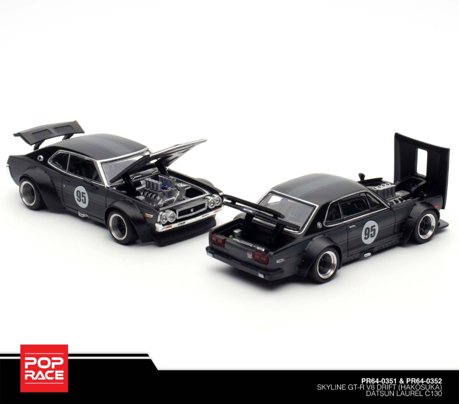 POPRACE Laurel C130 & Skyline GT-R 海外限定 Coming soon! HONG KONG TOYCAR SALON X VDX SPECIAL EDITION