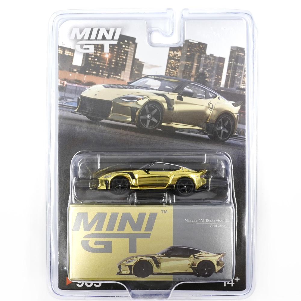 Mini GT VeilSide Model 限定モデル 📸 @t.anhrb Mini GT Nissan Z VeilSide FFZ400 Gold Chrome