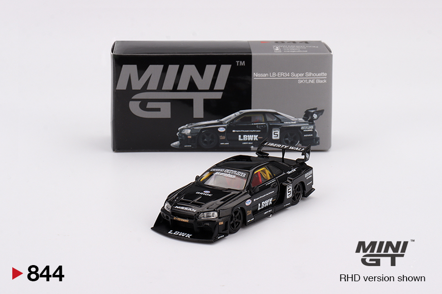MINI-GT LB-Silhouette WORKS Nissan 北米限定 1/64スケール MINI GT「LB-Silhouette WORKS GT NISSAN 35GT-RR