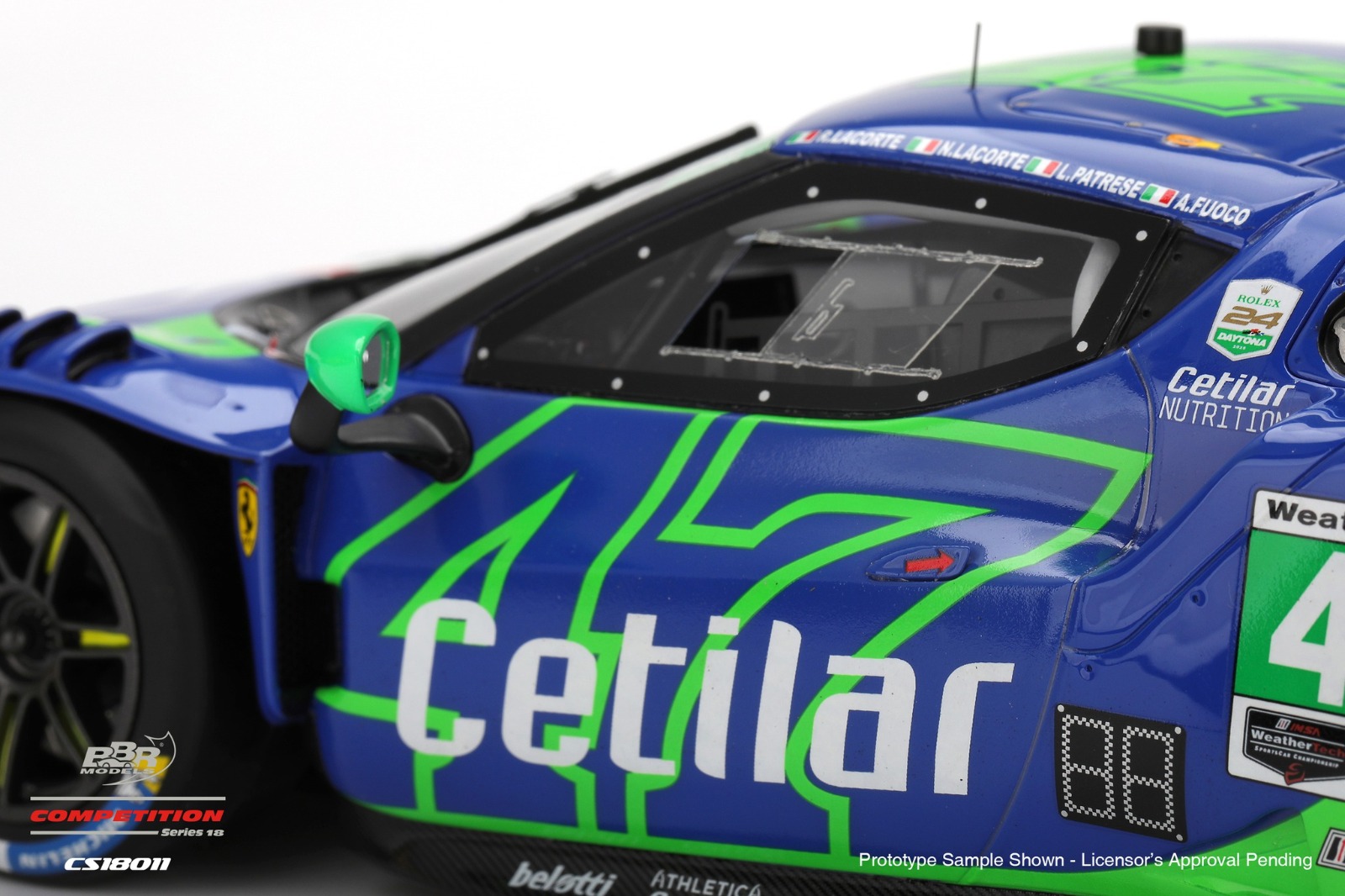 FERRARI 296 GT3 47 CETILAR RACING 2025 IMSA DAYTONA 24 HRS