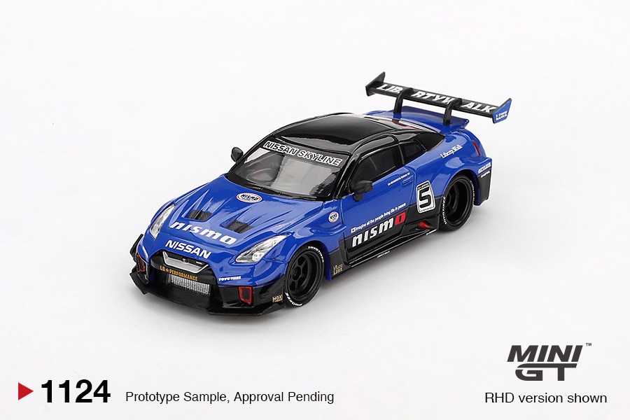 MINI GT LB★WORKS Nissan GTR Type 2 MINI GT 140 LB WORKS Nissan GT-R (R35) JPS Type 2, Rear Wing