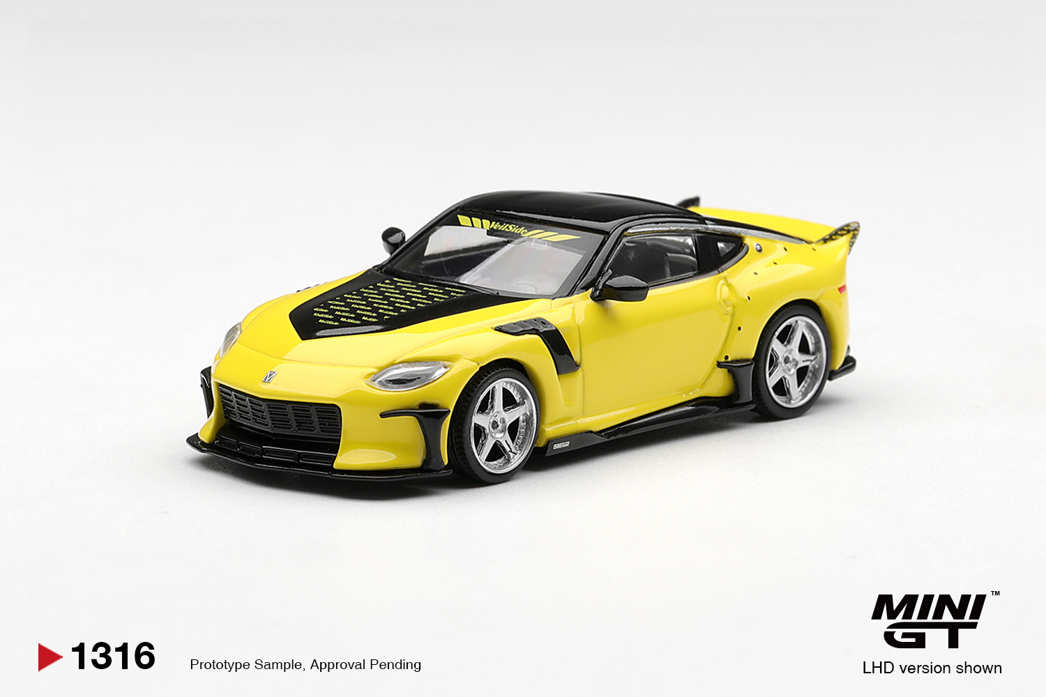 PREORDER NISSAN Z VEILSIDE FFZ400 IKAZUCHI YELLOW