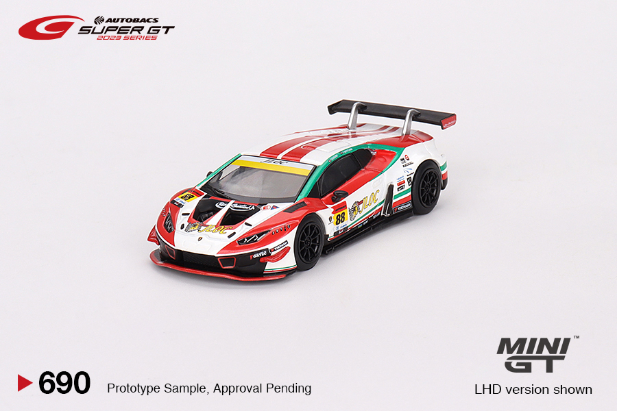 MINI GT LAMBORGHINI HURACÁN GT3 EVO2 88 