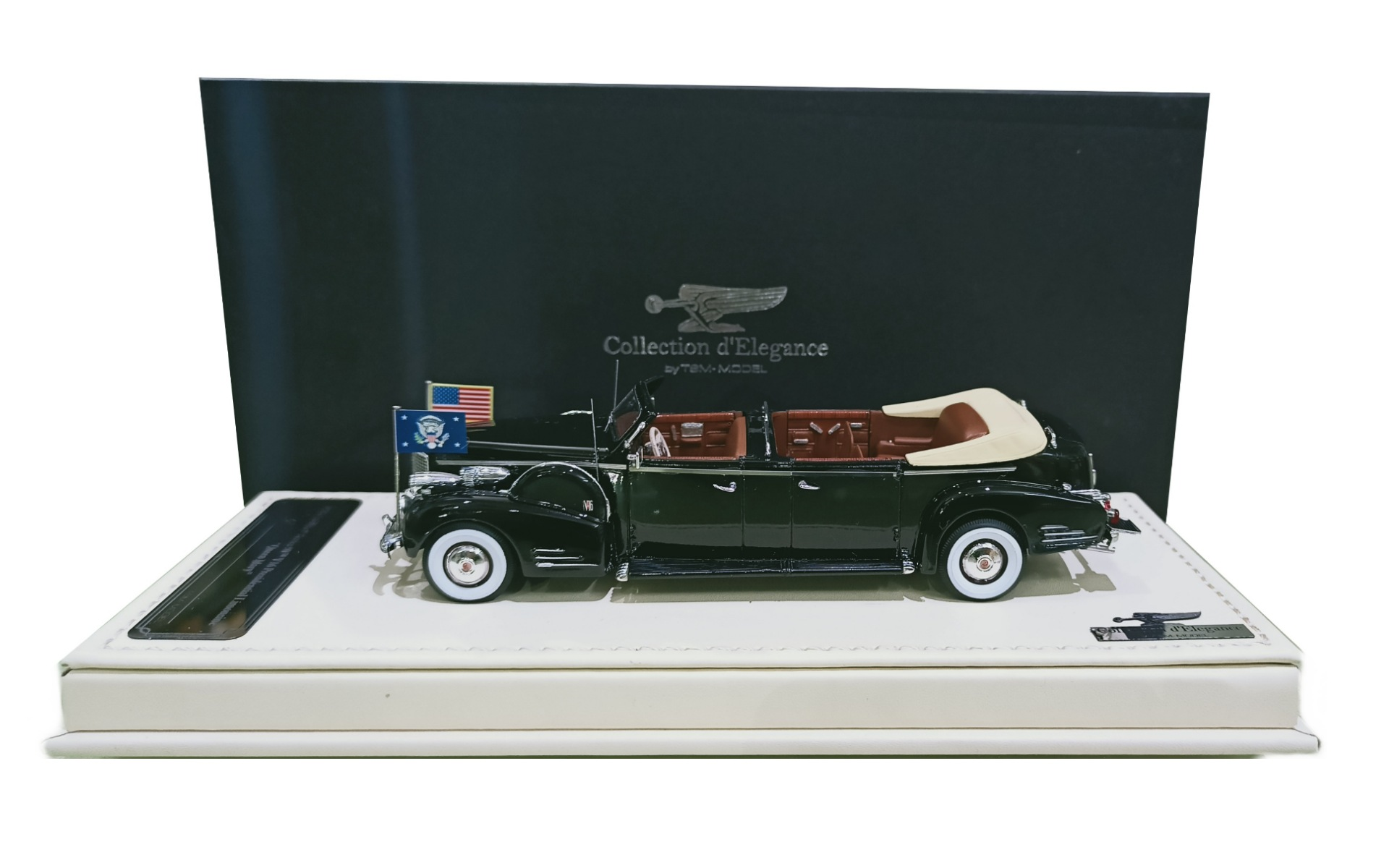TSM Model 1/43 1938 Cadillac Series 90tm V16 Presidential Limousine Queen Mary TSM Model 1/43 1938 Cadillac Series 90tm V16 Presidential Limousine Queen Mary