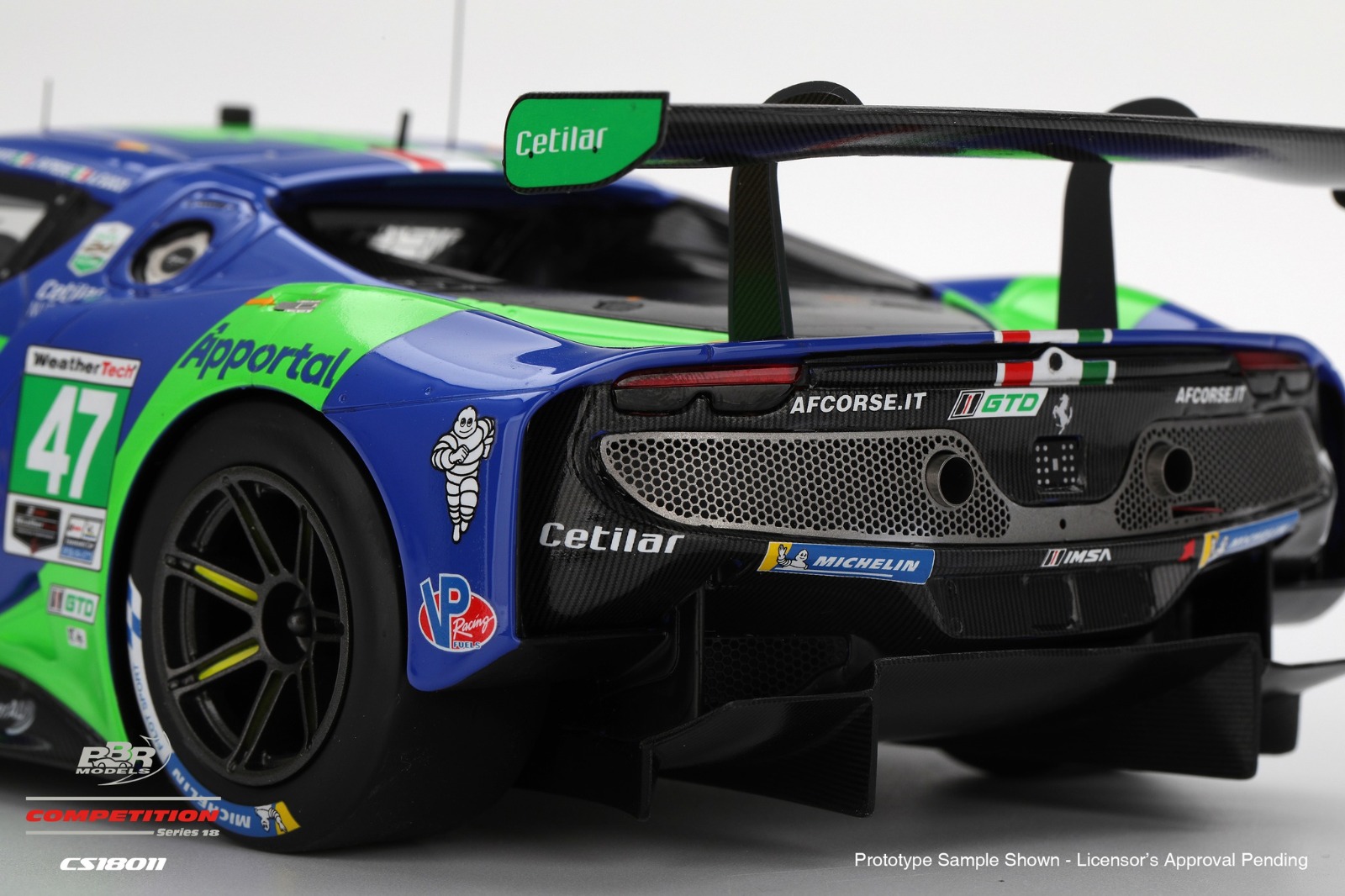 FERRARI 296 GT3 47 CETILAR RACING 2025 IMSA DAYTONA 24 HRS