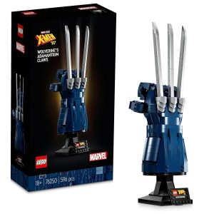 LEGO MARVEL WOLVERINES ADAMANTIUM CLAWS BUILDING KIT 596 PIECE