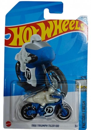 1966 TRIUMPH TIGER 100 BLUE