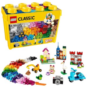 LEGO LARGE CREATIVE BRICK BOX, 790 PIECES BUILDING BLOCKS,MULTICOLOR