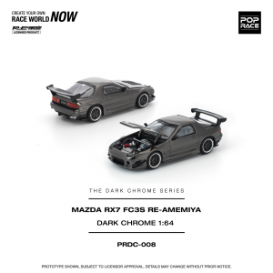 PREORDER MAZDA RX7 FC3S REAMEMIYA DARK CHROME 