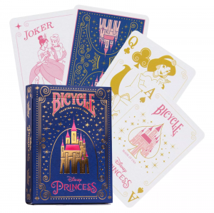 BICYCLE DISNEY PRINCESS NAVY BLUE PLAYING CARDS