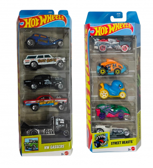 HW GASSERS 5PC GIFT PACK WITH STREET BEASTS