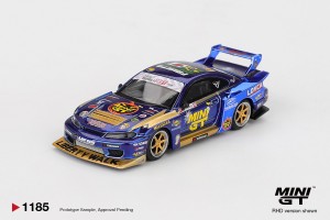 PREORDER NISSAN LB-SUPER SILHOUETTE S15 SILVIA 555 TEAM MINI GT LIBERT
