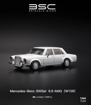 MERCEDES BENZ 300SEL 68 AMG W109 WHITE