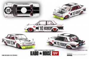 MINI GT DATSUN 510 STREET TEAM XMM V1