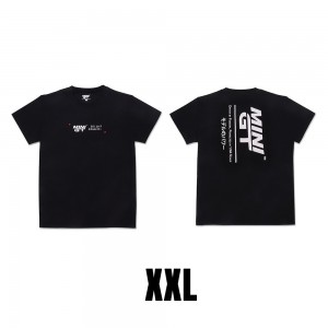 MINI GT T-SHIRT DRIVEN BY PASSION BLACK XXL SIZE