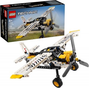 LEGO TECHNIC BUSH PLANE TOY BUILDABLE AIRPLANE 