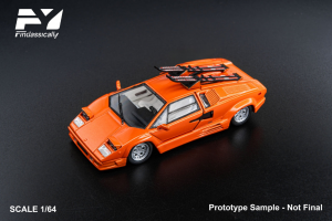 LAMBORGHINI COUNTACH LP5000 SLED EDITION ORANGE