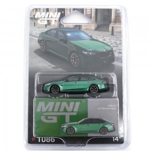 MINI GT BMW M5 G90 ISLE OF MAN GREEN METALLIC