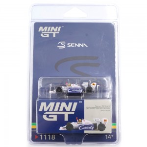 MINI GT TOLEMAN TG184 19 AYRTON SENNA 1984 MONACO GRAND PRIX 2ND PLAC