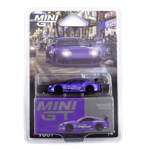 MINI GT TOYOTA SUPRA A80 TOP SECRET GT300 TOP SECRET PURPLE