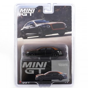 MINI GT BENTLEY FLYING SPUR ORANGE FLAME ONYX