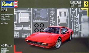 FERRARI 308GTB PLASTIC MODEL 
