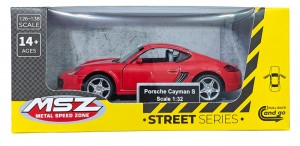 PORSCHE CAYMAN RED