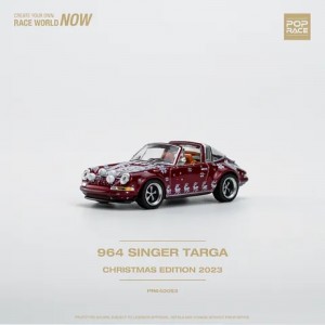 PORSCHE SINGER TARGA CHRISTMAS EDITION RED