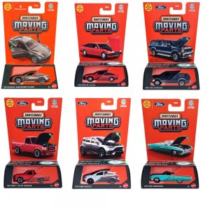 MATCHBOX MOVING PARTS SERIES ASSORTMENT OF 6 CAR