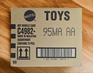 HOT WHEELS MAINLINE 2026 A CASE 72 PCS BOX