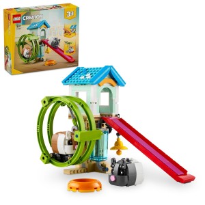 LEGO CREATOR HAMSTER WHEEL 3IN1 ANIMAL TOY SET 416 PIECES