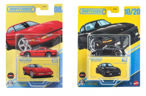 1990 CHEVY CORVETTE ZR1 X 1988 PORSHE 911 TURBO SLANT NOSE