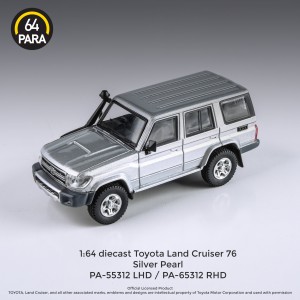 TOYOTA LAND CRUISER 76 SILVER PEARL 