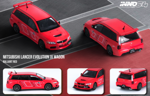 MITSUBISHI LANCER EVO IX WAGON 2005 RALLIART RED
