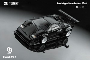 LBWK LAMBORGHINI COUNTACH BLACK