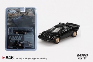 MINI GT LANCIA STRATOS HF STRADALE NERO    