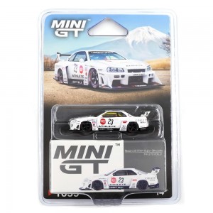MINI GT NISSAN LB-ER34 SUPER SILHOUETTE ATHLETE COLLET    